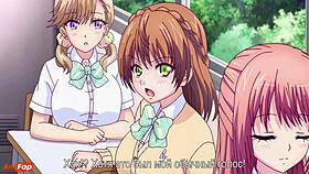 In This Hentai Story, Big Tits Anime Girl Gets BLOWJOB In Public Outdoor Setting