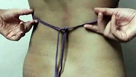 why does this big boobs desi slut strip her thongs like a nasty whore