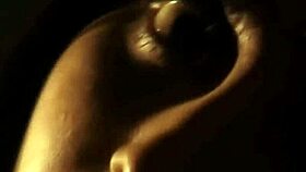 Sensual Indian babe moving around in panties during the night. Want to see more?