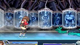 Ready for that blue slime monster's rough anal pounding?