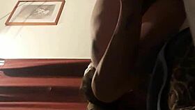 Me and my queen's first hardcore amateur couple fuck