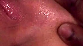 Black shaft in the backside