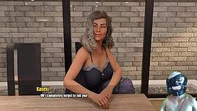 Wow, sex u babičky s dvěma horkými zrzavými byl šílený! 🔥