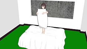 Japanese 3D Cartoon Gravure Turns Naked