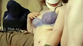 check out purple lace on feet