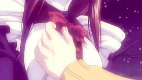 Detailed fantasy anime dream sequence scene