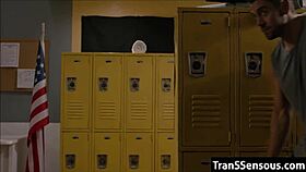 chocolate trans woman getting drilled