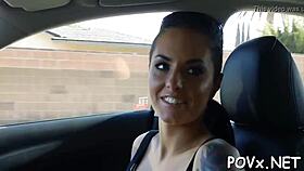 horny girlie's tight holes filled with hot jizz in pov