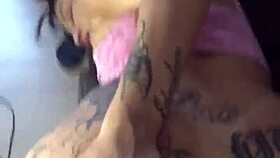 Young Hung Brunette Fucks Hard On Sofa