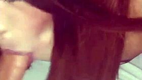 wanessa silva142 casually sucks a young guy, tasting his cum and inviting followers on instagram.