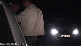 have you seen this hot blondie sucking cocks in public dogging gang bang orgy