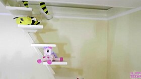 Petite Girl In Bee Costume Licks Honey And Sucks Cocks - Bonnie Dolce