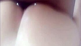 Brazilian blonde bent over for big cock doggystyle