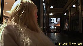 GLAMOUR SLUT ANALIZED BY BIG BLACK COCK