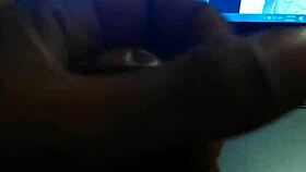 intense cum tribute for friend chicky magdalena during masturbation