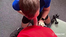 Young Twinks Perform Blowjob In Public Outdoor Setting