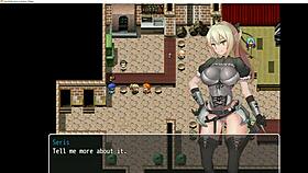 Seris the devil explores the harbor village and its ranch in this anime game.
