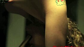 i'm the submissive lezdom facing my mistress in domination