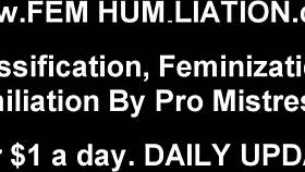 You Will Look Cute as Sissy