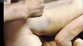 Amethyst endures intense first double penetration.