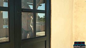 Petite Canadian babe rips off bikini, revealing flawless body