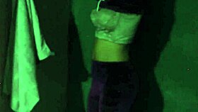 This African teen masturbates, saying she's horny and wants someone to fuck her wet pussy since her boyfriend's away.