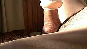 exploring sunlit fleshlight with milk textures