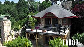 blonde teen on balcony gets anal from raul costa