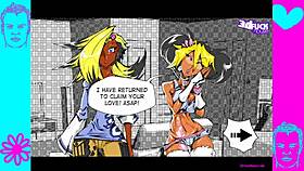 ai-subeki part 5: k fuck switch with shemale threesome and creampie 😈