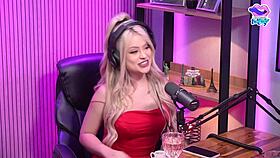 ela deu e recebeu muito no est�dio