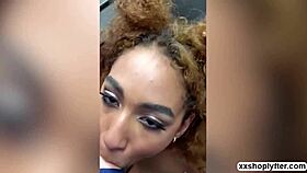 Brixley, on your knees at work, sucking that cock so eagerly?