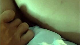 Skinny Girl Wakes to Rough Anal Fingering and Cum