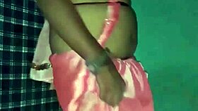 Watch this seductive shemale in saree perform a tantalizing mujra dance, blending cultures and desires