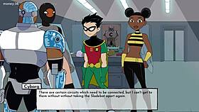 Deep Robot Pussy Creampie In 18Titans