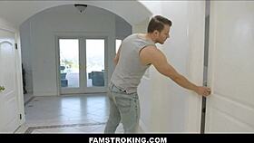 Oh Wow, Vanna Bardot's Skinny Stepsister Gets Big Cock Orgasm!