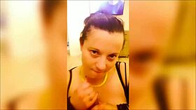 she chatted about sucking and titty play until a facial at buddy tim's house with lana white