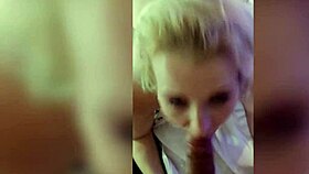 In this narrative, a blonde milf shares naughty homemade moments with handjobs and deepthroats.