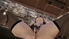 Black Mary in sensual 3D pose