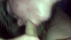 Danielle feels intense pleasure deepthroating her lover