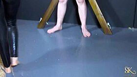 sahara knite trapped in cage no 03 for intense session