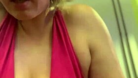 Sweaty gym workout makes my pussy drip