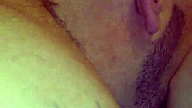 Amber's birthday surprise with big black cock bareback creampie