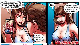 I, the nerd guy, fuck the big-titted sex therapist hottie