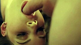 Couple enjoys MUSIC while MILF SUCKS cock