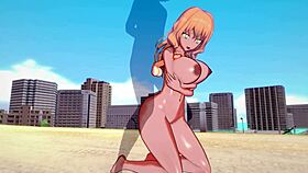 Dive into 3d hentai with big ass and tits in sex