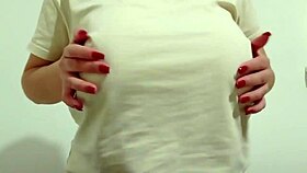 Natural Breasts Crave Your Touch In Public Cowgirl Riding