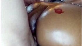 white guy with hotwife in interracial amateur scene