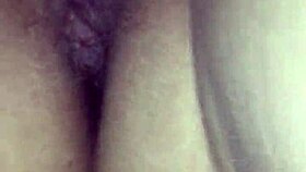 Voyeur catches inflamed pussy scene