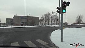 Have you ever witnessed a teen 18+ riding a massive cock like this?