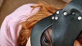 spanish redhead slut fucks and sucks in kitchen with big ass